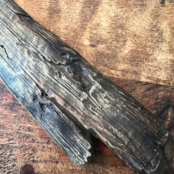 Rustic Western Wall Cross With Heart Centerpiece & Weathered Wood Look - Picture 5 of 10